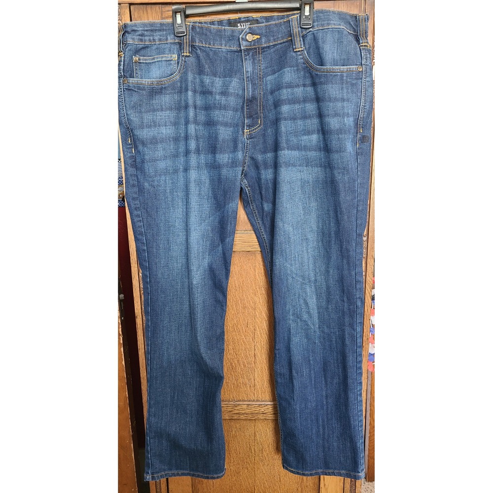 5.11 Tactical Defender-Flex Slim Fit Jeans Mens Dark Wash Blue 74477ABR-649